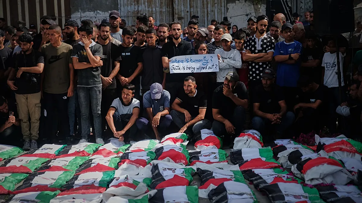 Bodies are still being recovered from the rubble in Gaza.