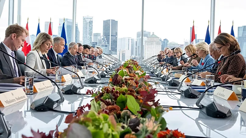 The EU-Canada summit in Montreal.