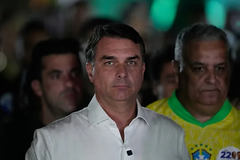 Flávio Bolsonaro, eldest son of former president Jair Bolsonaro, ran on a law-and-order platform and promised closer ties with Washington. 25 October, 2026.