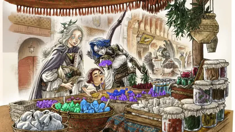 Concept art from Sword World RPG english version