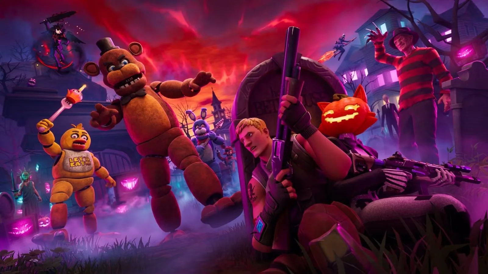 Halloween has officially started in Fortnite as Hollow Knight and more join the game