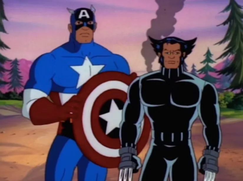 Old Soldiers: Wolverine and Captain America in X-Men: The Animated Series