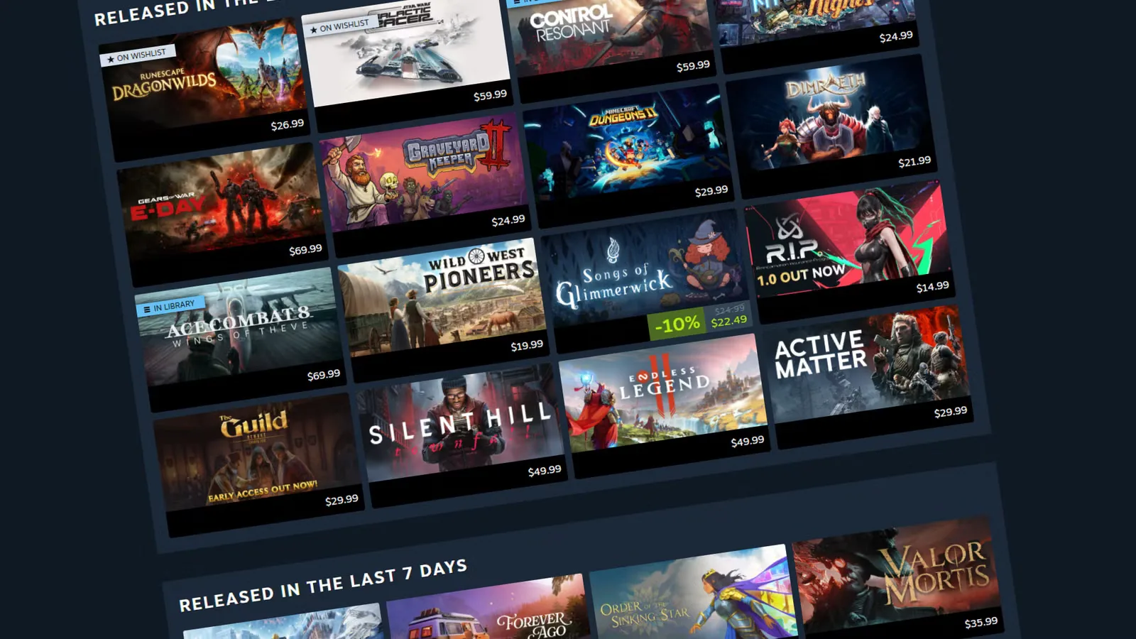 Steam officially rolls out a calendar feature to directly recommend new games