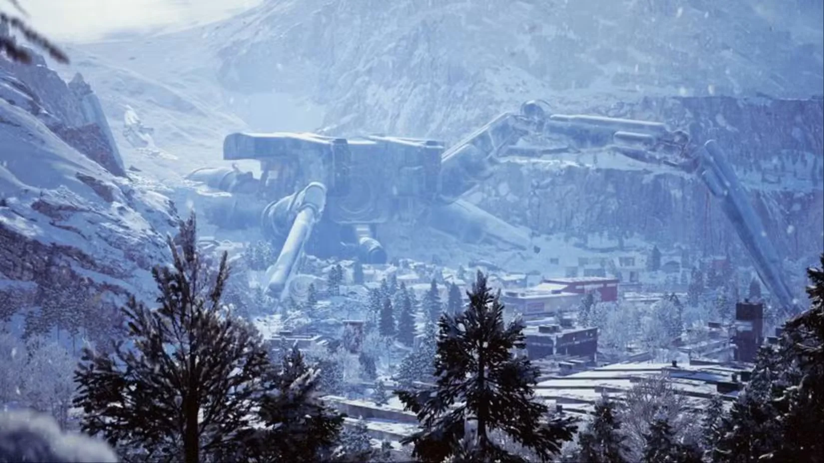 icy wasteland new arc raiders map