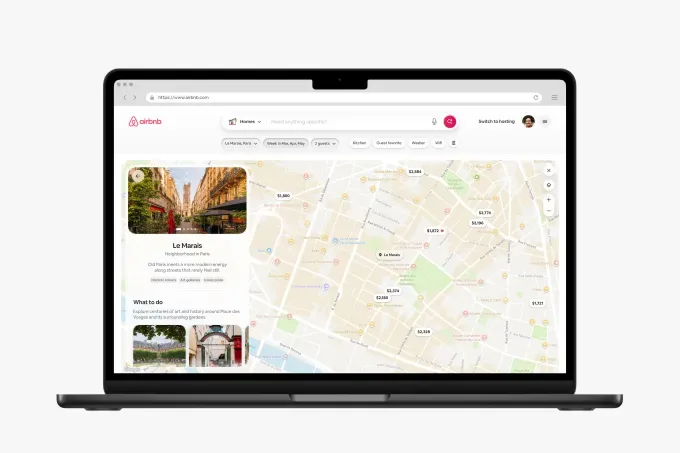 Airbnb adds AI search, more social features