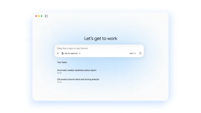 Google brings agentic AI to Gemini, starting with businesses