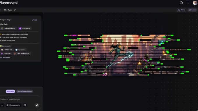 Google experiments with an AI-powered gaming platform