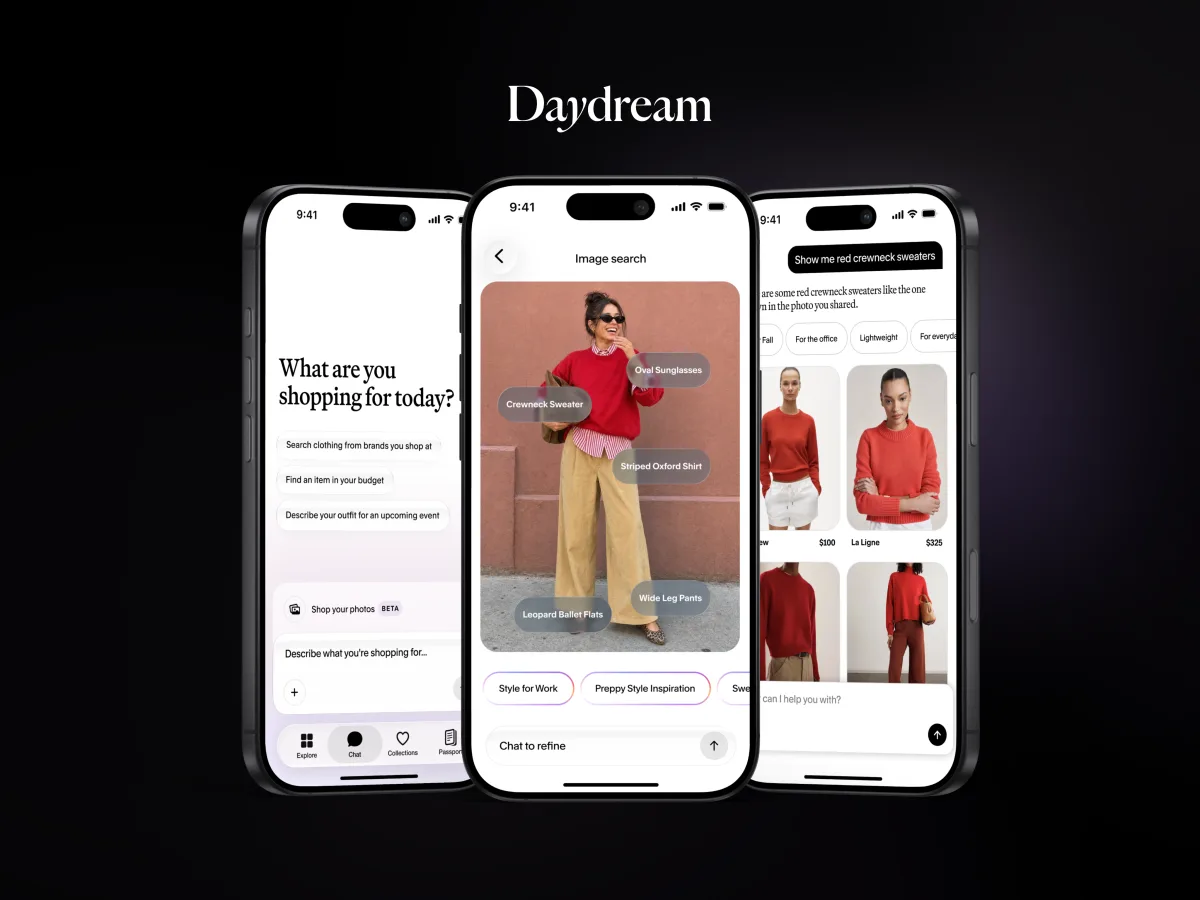 Fashion app Daydream uses Apple Intelligence to help you shop the outfits in your camera roll