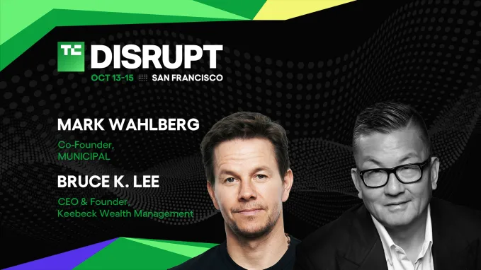 TechCrunch Disrupt 2026 Mark Wahlberg Bruce K Lee