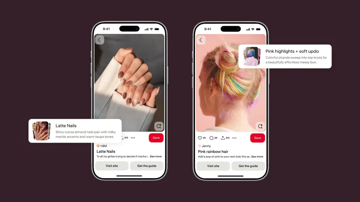 Pinterest’s AI now turns beauty Pins into action plans